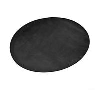 Imperméable 49,5 cm Facile à nettoyer Noir Étanche 49,5 cm Facile (1 pièce) | Le design réversible prolonge la durée de vie, double utilisation, rangement flexible, s'adapte à diverses grilles