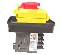 Imperméable Interrupteurs à Bouton-poussoir Industriels électromagnétique JD3 KJD11 KEDU 10 Broches 8Pins 24V 250V 400V Interrupteur Relais (10Pin-400V avec couvercle)