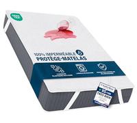 Imperméable Protège Matelas 150x190 cm, avec 4 Sangles d'angle