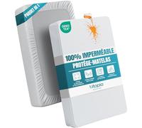 Imperméable Protège Matelas 180x200 cm Alèse Élastique sur Tout Le pourtour