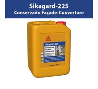 Sika Imprégnation hydrofuge Sikagard-225 Conservado Façade-Couverture – Effet perlant – Blanc 5L