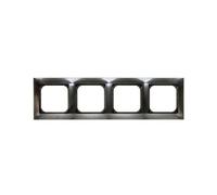 IMPRESJA 5907577461980 Cadre quadruple Anthracite R-4Y/50 Ospel