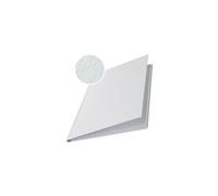 Leitz Chemise carton toilé rigide ImpressBIND A4 3,5 mm blanc mat 35 feuilles
