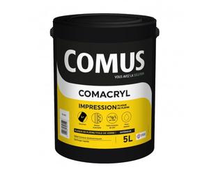 Impression acrylique plaque de plâtre - 5 litres - Comacryl pro-100 COMUS