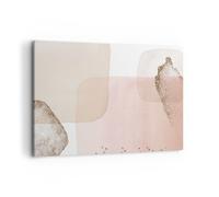 Moderne Impression sur Toile 100x70cm Image Tableau Decoration Murale Abstrait Moderne Pastel Grand Tableaux Decoratifs Muraux Chambre Horizontal Deco Cadre Décoration Salon Art Wall AA100x70-4618