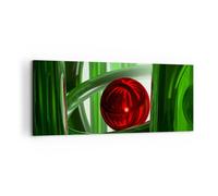 Impression sur Toile 120x50cm Tableaux Image Infographie 3d moderne composition