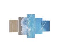 Impression sur Toile 125x70cm Tableaux Image Photo Plage Bord Mer Art Decoration