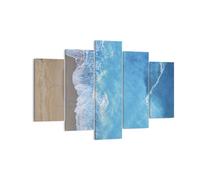 Impression sur Toile 150x100cm Tableaux Image Photo Plage Bord Mer Decoration