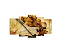 Impression sur Toile 160x85cm Tableaux Image Photo Violon instrument notes