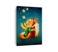 Impression sur Toile 50x70cm Tableaux Image Photo Petit Prince novembre