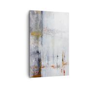 ARTTOR Tableau Décoratif sur Toile 80x120 cm Abstrait Pastel - 4535