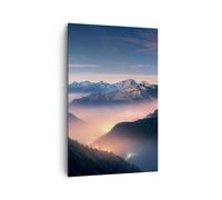 ARTTOR Tableau Décoratif sur Toile 80x120 cm Paysages Nature - 5004