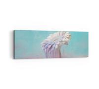 Impression sur Toile 90x30cm Tableaux Image Photo Moderne Graphiques Fleur