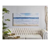Impression sur toile. Paysage marin, 50 % huile, 140 x 70 cm. 140 x 3 x 70 cm