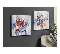 Impression sur toile Skateboard 50% Huile 60X60 cm S/2. 60X3X60 cm