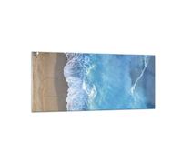 Impression sur Verre 120x50cm Tableaux Image Photo Plage Bord Mer Art Decoration
