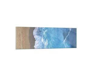 Impression sur Verre 160x50cm Tableaux Image Photo Plage Bord Mer Art Decoration