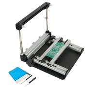 Imprimante manuelle de pochoir PCB, machine d'impression de pâte à souder à épaisseur réglable, alliage d'aluminium, haute précision pour assemblage de circuits imprimés
