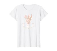 Imprimé de Wichita Kansas Meadow - Wichita KS T-Shirt Graphique avec Valeur, Femme, Blanc, XL