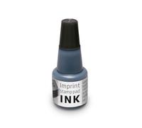 Imprint 7711 Recharge d'encre pour tampon encreur 9071M, 9072M, 9073M - 1 flacon de recharge 24 ml, noir, encre à base d'eau, empreinte propre, taille 7,5 x 3 cm