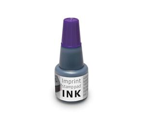 Imprint 7711 Recharge d'encre pour tampon encreur 9071M, 9072M, 9073M - 1 flacon de recharge 24 ml, violet, encre à base d'eau, impression propre, taille 7,5 x 3 cm