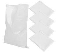 IMUSINICE 5 Paquet de Sable en Plastique Blanc Résistants à l'usure Technologie de Tissage Fin pour Protection Anti-inondation la Maison, Lot de 5 Paquet Imperméables