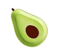 IMUSINICE Assiette D'amuse-gueules en Céramique, Vert Clair, Forme Avocat | Vaisselle Créative pour Fruits, Dessert et Petites Bouchées, Pièce Unique, Style Ludique