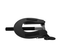 IMUSINICE Berceau D'appui-tête Professionnel en Alliage Noir, Léger et Ergonomique, Support pour Cou sur Table de Massage et Lit de Beauté, pour Spa