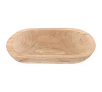 IMUSINICE Bol en Bois Décoratif en Bois Naturel Rustique Grand Bol Artisanal et Bougie pour Centre de Table Polyvalent pour Décoration la Cuisine Élégante