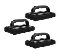 IMUSINICE Brosse de Nettoyage pour Barbecue Napoleon, Lot de 3 Brosses Abrasives Poignée, Adaptée pour Barbecue à Griller et Plancha, Nettoyage Intensif Grille en Fonte