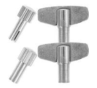 IMUSINICE e Remontage Robuste en Métal pour Horloge Ancienne, Outil de Réparation Pratique et Sûr, Adapté aux Horloges Domestiques, 1 Set Argenté