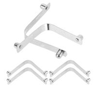 IMUSINICE Clips en V Diamètre 7,3mm Lot de 6 en Acier Inoxydable Fixation Rapide et Résistante pour Épuisette de Piscine Accessoires pour Manche de Piscine et Parc Aquatique