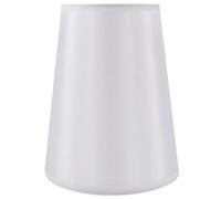 IMUSINICE Couvercle de Lampe Semi-circulaire Blanc en Tissu Composite Pvc et Fer, Petit Abat-jour Décoratif Facile à Installer pour Lampe de Table Fête été Salon