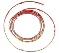 IMUSINICE Moulure Murale Autocollante Dorée en Plastique 5m, Flexible et Découpable, pour Décoration Murale et Couverture des Joints Toute Pièce