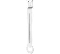 IMUSINICE Outil Multifonction en Acier Inoxydable pour Barbecue Extérieur Ouvre-Bouteille et Pince de Levage pour Grilles Chaudes, Accessoire pour Amateurs de Barbecue