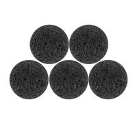 IMUSINICE Pierres de Sauna en Pierre Volcanique Naturelle 5pcs pour Sauna à Vapeur, Distribution Homogène Chaleur, Accessoires pour Poêle à Vapeur