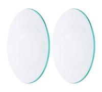 IMUSINICE Plaques de Doublure Réutilisables 2 Pcs en Verre Borosilicate Haute Résistance pour Brûleur de Parfum pour Diffuseur D'huiles Essentielles et Cire Parfumée