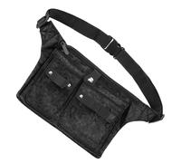 IMUSINICE Pochette Ceinture pour Ciseaux de Coiffure en Tissu Oxford Résistant Paquet Banane Multifonction Compact et Léger pour Rangement Peignes et Épingles Accessoire Professionnel