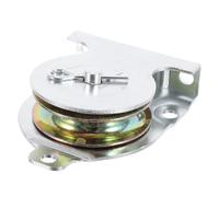 IMUSINICE Poulie Simple en Acier Argenté Capacité de 441 Lbs, Roue de Précision et Roulements Robustes, pour Utilisation en Intérieur de Levage et Gain de Place