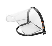 IMUSINICE Visière de Protection du Visage Transparente Anti-éclaboussures pour Polissage et Découpe, Bouclier Facial Léger et Résistant Adapté aux Travaux Industriels Couleur Aléatoire