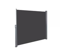 In And OutdoorMatch Filet visuel de luxe Laurel - Extensible - Toile de protection visuelle - Toile de protection visuelle - Filet coupe-vent - Clôture en filet - Gris - 160 x 300 cm