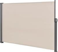 In And OutdoorMatch Pare-brise extensible Brandyn - Store latéral extensible - 160 x 300 cm - acier et tissu - look couleur sable