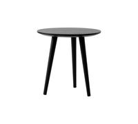 In Between SK13 Table Basse Chêne Laqué Noir Ø48 cm