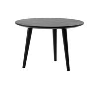 In Between SK14 Table Basse Chêne Laqué Noir Ø60 cm