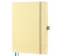 IN-LUXPRO Agenda 2027: Haut de gamme Agenda Semainier et Carnet de Notes | Vertical A5(21,9x16,2 cm)12 Mois Scolaire Planner(D'Jan 2027 à Déc 2027), Papier 100g/m², Couverture PU luxe, Jaune