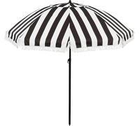 In the Mood Parasol de plage Osborn - 220x220x238 cm - Polyester - Noir
