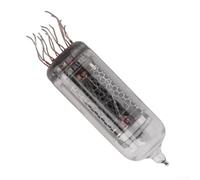 IN14 Tube lumineux en verre transparent de rechange pour montre Nixie LED Horloge numérique Écran rétro Compatible avec kit de développement JZ-4 Z567M
