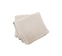 INALIA Chemin de lit gaze de coton uni Pampa 90x200cm