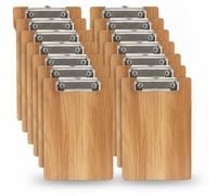 InAndOutdoorMatch - Bloc-notes en bois - Format A5 - Marron