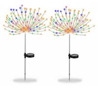 InAndOutdoorMatch - Éclairage solaire pour jardin - Multicolore - 120 LED